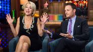 Dorinda Medley & Chris Harrison still