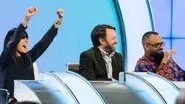 Greg Davies, Guz Khan, Claudia Winkleman and Lucy Worsley still