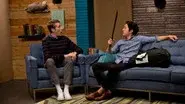 Steven Yeun Wears Rolled Up Black Jeans & No Socks still