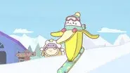 Lost on a Snowy Mountain, Nya! still