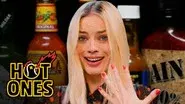 Margot Robbie Pushes Her Limits While Eating Spicy Wings still