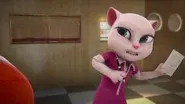 Waitress Angela still