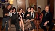 The cast of The Walking Dead, White Denim still