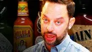 Nick Kroll Delivers a PSA While Eating Spicy Wings still
