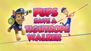 Pups Save a Tightrope Walker still