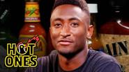 Marques Brownlee Ranks Hot Sauce Labels While Eating Spicy Wings still