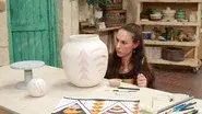 Native American Acoma Pottery & an Alabama Ring Bottle still