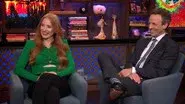 Jessica Chastain & Seth Meyers still