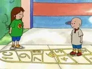 Caillou Goes Round the Block still