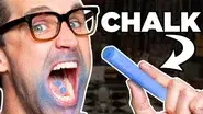 We Try Chalk Eating ASMR (Expectation vs. Reality) still