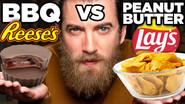 BBQ Peanut Butter Food vs. Peanut Butter BBQ Food Taste Test still
