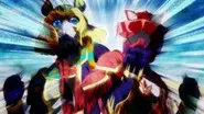 The Red Ranger and the Mask of Pain still