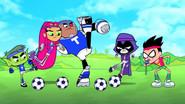 Kicking a Ball and Pretending to Be Hurt still