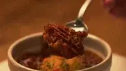 Tripe stew at the bar still