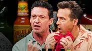 Ryan Reynolds and Hugh Jackman Go Claws Out WHile Eating Spicy Wings still
