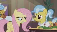 Fluttershy Leans In still