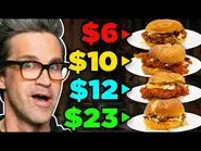 Frozen vs. Fast vs. Fancy Food Taste Test still