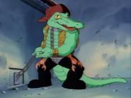 Leatherhead Meets the Rat King still