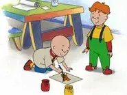 Caillou at Daycare still