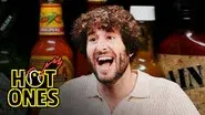 Lil Dicky Spits Hot Fire While Eating Spicy Wings still