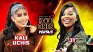 Kali Uchis vs. JT still