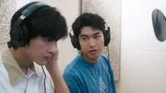 Please Keep Distance in the Recording Booth. still
