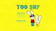 Too Shy still