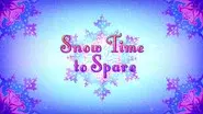 Snow Time to Spare still