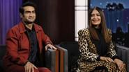 Salma Hayek and Kumail Nanjiani; Bleachers still