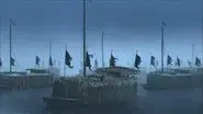 Zhuge Liang borrows arrows with straw boats still