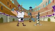 Bugs the Gladiator still