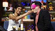 Padma Lakshmi & Michael Showalter still