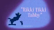 Rikki Tikki Tabby still