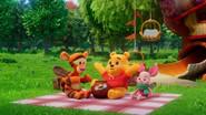 Piglet, Tigger and the Cardboard Box still