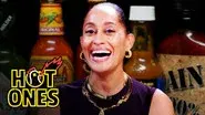 Tracee Ellis Ross Calls for Her Mommy While Eating Spicy Wings still
