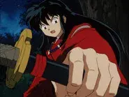 The Mystery of the New Moon and the Black-haired Inuyasha still