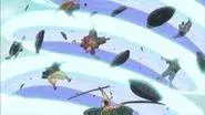 Deadly Attacks One After Another! Zoro and Sanji Join The Battle! still