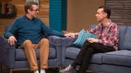 Fred Armisen Wears Black Jeans & Glasses still