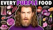 We Tried EVERY Purple Food still