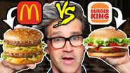McDonald's vs. Burger King Taste Test | FOOD FEUDS still