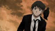The Crow Knight and Shinonome Mikazuki still