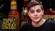 Martin Garrix Tests His Limits Eating Spicy Wings still