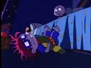 Under Chuckie's Bed still