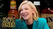 Cate Blanchett Pretends No One's Watching While Eating Spicy Wings still