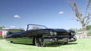 Black on Black on Black Cadillac still