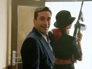Jon Hamm with Rihanna still
