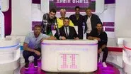 Daniel Ricciardo, Rob Beckett & Judy Murray still