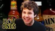 David Dobrik Experiences Real Pain While Eating Spicy Wings still