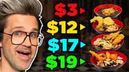 Frozen vs. Fast vs. Fancy Food Taste Test still