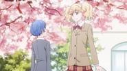 Beneath the Cherry Tree, in a Rain of Petals still